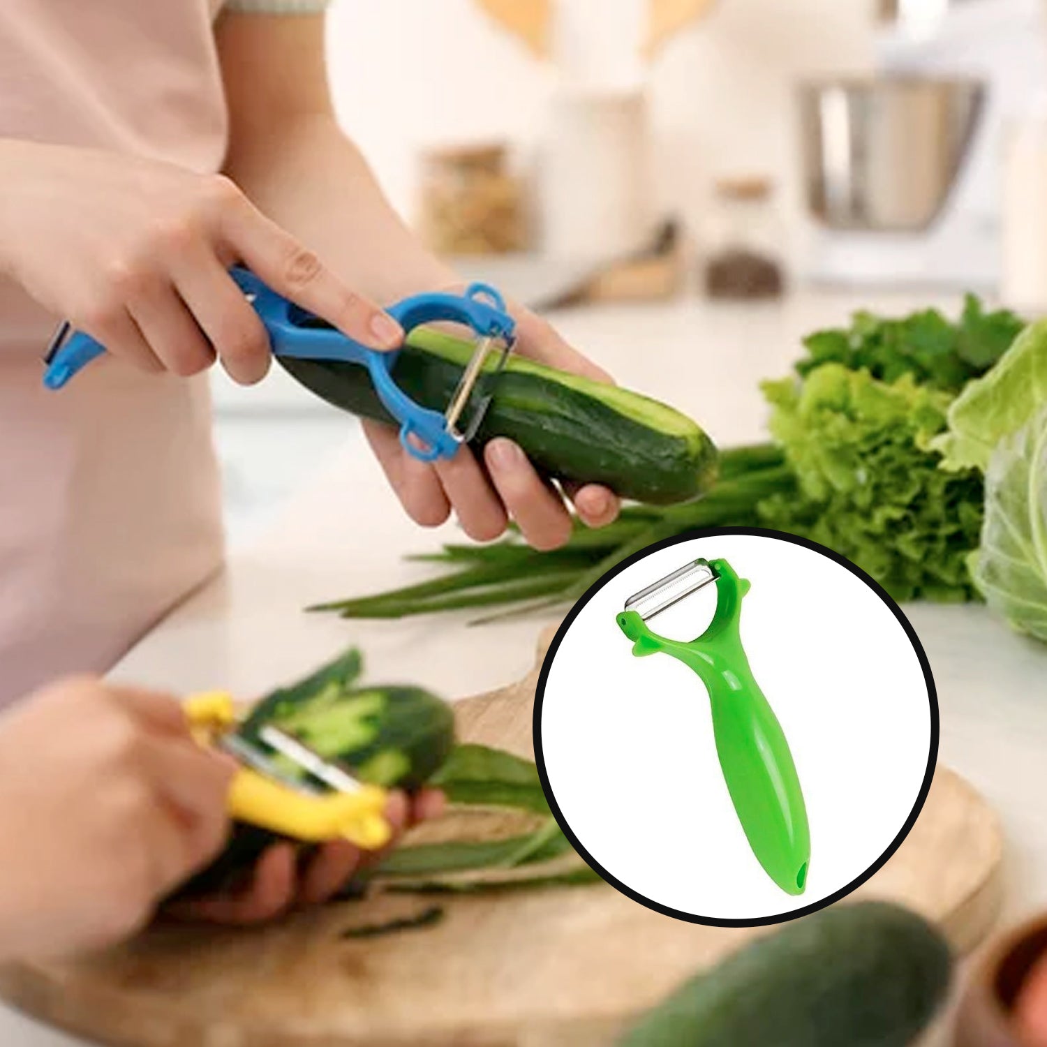 Sharp and durable kitchen peeler for peeling vegetables and fruits with ease. Sharp and durable kitchen peeler for peeling vegetables and fruits with ease.